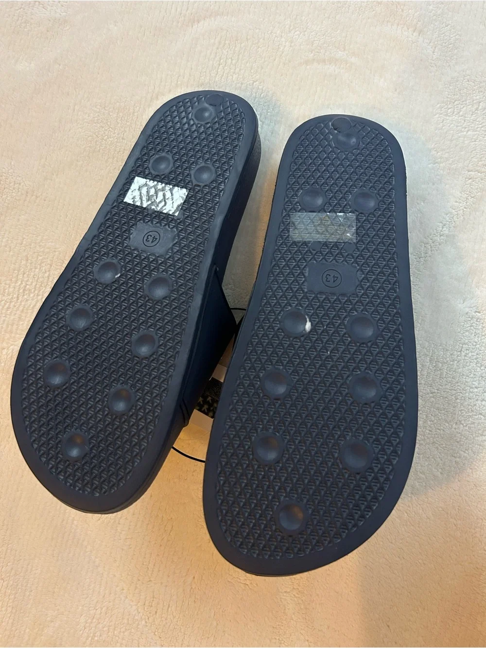 Playboy Men’s Slides Slip On Sandals Size 10 Navy